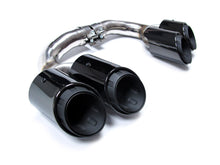 Black Sport Exhaust Tips Tailpipe For Porsche Cayenne 9Y0 9Y3 2019-2025 et132