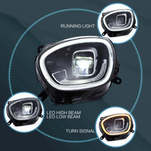 Pair LED Headlights w/ Animated DRL For Mini Cooper Countryman F60 2017–2020