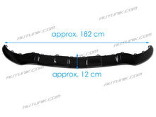Glossy Black Front Bumper Lip Spoiler Molding Trim For Mercedes GLE C292 GLE43 AMG 2016-2019 di108