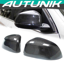 Real Carbon Fiber Mirror Cover Caps for BMW X4 F26 X5 F15 X6 F16 Replacement Caps bm20