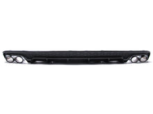 S6 Style Rear Diffuser + Black Tips For Audi A6 C7.5 Sedan S-Line 2016–2018