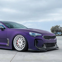 Glossy Black Front Bumper Lip Splitter for KIA Stinger 2017-2024