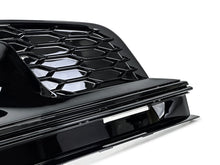 Pair For 2017-2019 Audi A5 S-line S5 B9 Fog Light Grille Trim w/ ACC Caps Black