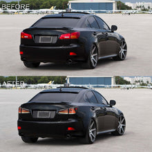 LED Smoked Taillights with Sequential Animation for Lexus IS250 IS350 IS F 2006–2013