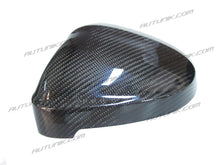 Carbon Fiber Side Mirror Cover Caps for AUDI A4 B9 S4 RS4 A5 F5 S5 RS5 2017-2024
