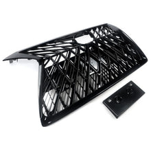 Front Bumper Grill Gloss Black W/ License Plate For Lexus GX460 2014-2022