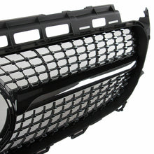 Black/Chrome Diamond Grill Front Grille For Mercedes Benz W213 Sedan 2017-2020