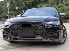 Pair L+R Honeycomb Fog Light Grille For AUDI A6 C8 S-line S6 2019-2023 2024