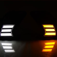 LED DRL Fog Light Kit For Toyota Grand Highlander 2024-2025 – White DRL + Amber Turn Signal