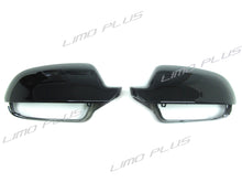 Replacement for 2012-2016 AUDI A4 S4 RS4 A5 8T S5 B8 Gloss Black Mirror Caps Cover