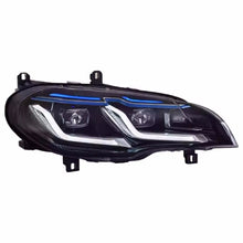 LED Headlight DRL Turn Signal Lamp Assembly For 2007-2013 BMW X5 E70 HID/Xenon w/o AFS