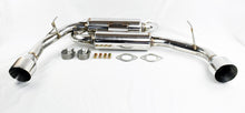 Polished Stainless Steel Axle Back Muffler Exhaust for Infiniti Q50 2014-2017