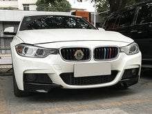 Glossy Black Front Bumper Splitter Lip For BMW F30 Sedan M-Sport bm195