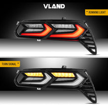 Smoked LED Tail Lights For Chevrolet Corvette C7 2014-2019 W/Sequential