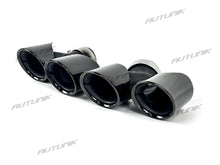 Exhaust Tips Black for Porsche 911 Carrera 991.2 NON-PSE 2017 2018 2019