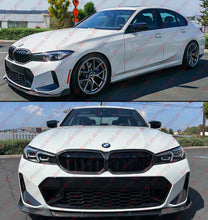 For 2023-2025 BMW M340i 330i G20 LCI M-Sport Real Carbon Fiber Front Bumper Lip Splitter