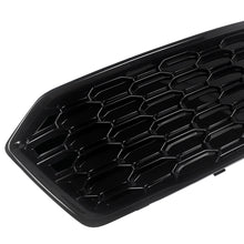 Left+Right Honeycomb Front Fog Light Grille Bezels For Audi Q5 Non-Sline 2018 2019 2020