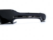 Rear Diffuser + Silver Exhaust Tips for Mercedes W204 C63 C300 AMG Pack 2012-2014 di145