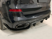 3PCS Gloss Black Rear Diffuser For BMW G05 X5 M-Sport 2019-2023