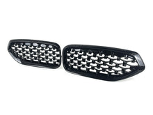 Diamond Style Gloss Black Front Grill Grille for BMW G29 Z4 2019-2023