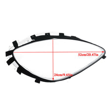 Pair Clear Headlight Lens Covers + Gaskets For Corvette C6 2005–2013 (Pop-Up Headlights)