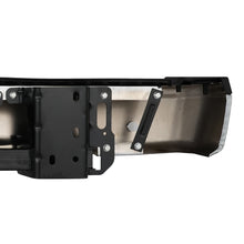 Chrome Rear Step Bumper with Sensor Hole For Ford F-150 2015-2020 Steel