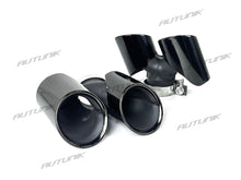 Exhaust Tips Black for Porsche 911 Carrera 991.2 NON-PSE 2017 2018 2019