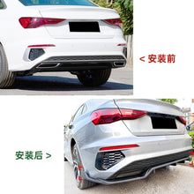 Rear Bumper Lower Lip Splitter for Audi A3 8Y Sedan S-line 2022-2025