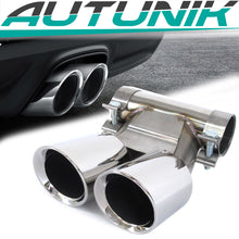 Chrome Exhaust Tips For Porsche 718 Boxster Cayman 2017-2025 Stainless Tailpipe