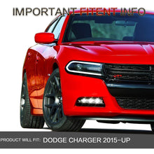 LED Projector Headlights For 2015-2023 Dodge Charger Halogen LED DRL Front Lamp