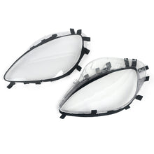 Pair Clear Headlight Lens Covers + Gaskets For Corvette C6 2005–2013 (Pop-Up Headlights)