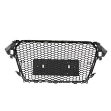 For 2013-2016 Audi A4 S4 B8.5 Honeycomb Sport Mesh RS4 Style Hex Front Grille Black