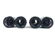 62mm Inlet Carbon Fiber Exhaust Tips fit for BMW Audi Mercedes Models