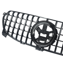 All Black Front GT Grille For Mercedes Benz X167 GLS450 GLS580 2020-2023