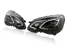 Left+Right LED Headlights DRL Assembly for Mercedes Benz E-Class W212 2014-2016