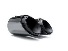 Black Sport Exhaust Tips Tailpipe For Porsche Cayenne 9Y0 9Y3 2019-2024 et132