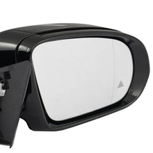 Black Right Passenger Side Mirror w/ Blind Spot For 2014-2020 Mercedes W222 S500 S550 Sedan