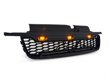 Black Front Bumper Upper Grille w/ LED Lights Fits For 2001-2004 Ford Escape / Kuga