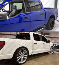4pcs For 2021-2025 Ford F150 F-150 Bronco Gloss Black Door Handle Cover Trim Overlay Set