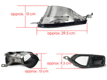 Gloss Black Rear Exhaust Tips for BMW 7 Series M Sport G11/G12 2016–2019