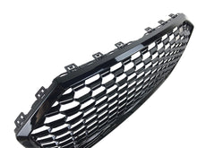 Gloss Black Front Bumper Upper Grille RS6 Style fit for Audi A6 S6 C8 2019 -2023 2024