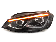 Full LED Headlights For 2014-2017 VW Volkswagen Golf MK7 W/ Start Animation Pair