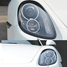 Left + Right Headlight Lens Cover Shells for Porsche Boxster Cayman 981 2014 2015 2016