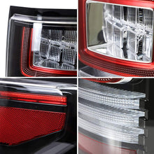 LED CLEAR Rear Tail Lights For Ford F150 F-150 Pickup 2015-2020 W/Red Turn Signal Lights