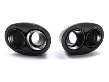 67mm Inlet Matte Carbon Fiber Exhaust Tips Muffler Tailpipe for AUDI A3 A4 A5 A6 A7