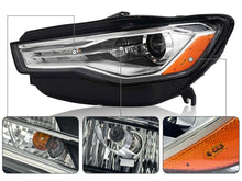 Left Driver Side Lamp Headlight for Audi A6 2016 2017 2018 - Fits w/ HID Xenon