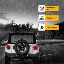 Pair Smoked LED Tail Lights w/ Start-Up Animation For 2018–2023 Jeep Wrangler JL