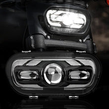 65W LED DRL Headlight Dual Front Lamps for Softail Fat Bob / Fat Bob 114 FXFBS
