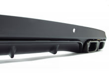 C63 Style Rear Diffuser + Black Exhaust Tips For Mercedes W205 C-Class Base C300 C250 Non-AMG 2015-2021