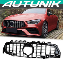 Chrome Front Grill for Mercedes Benz CLA C118 CLA250 CLA35 CLA45 2020-2024